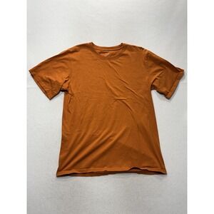 BCG Shirt Mens XL Orange Crew Neck Short Sleeve Basic Tee Cotton Casual Jersey